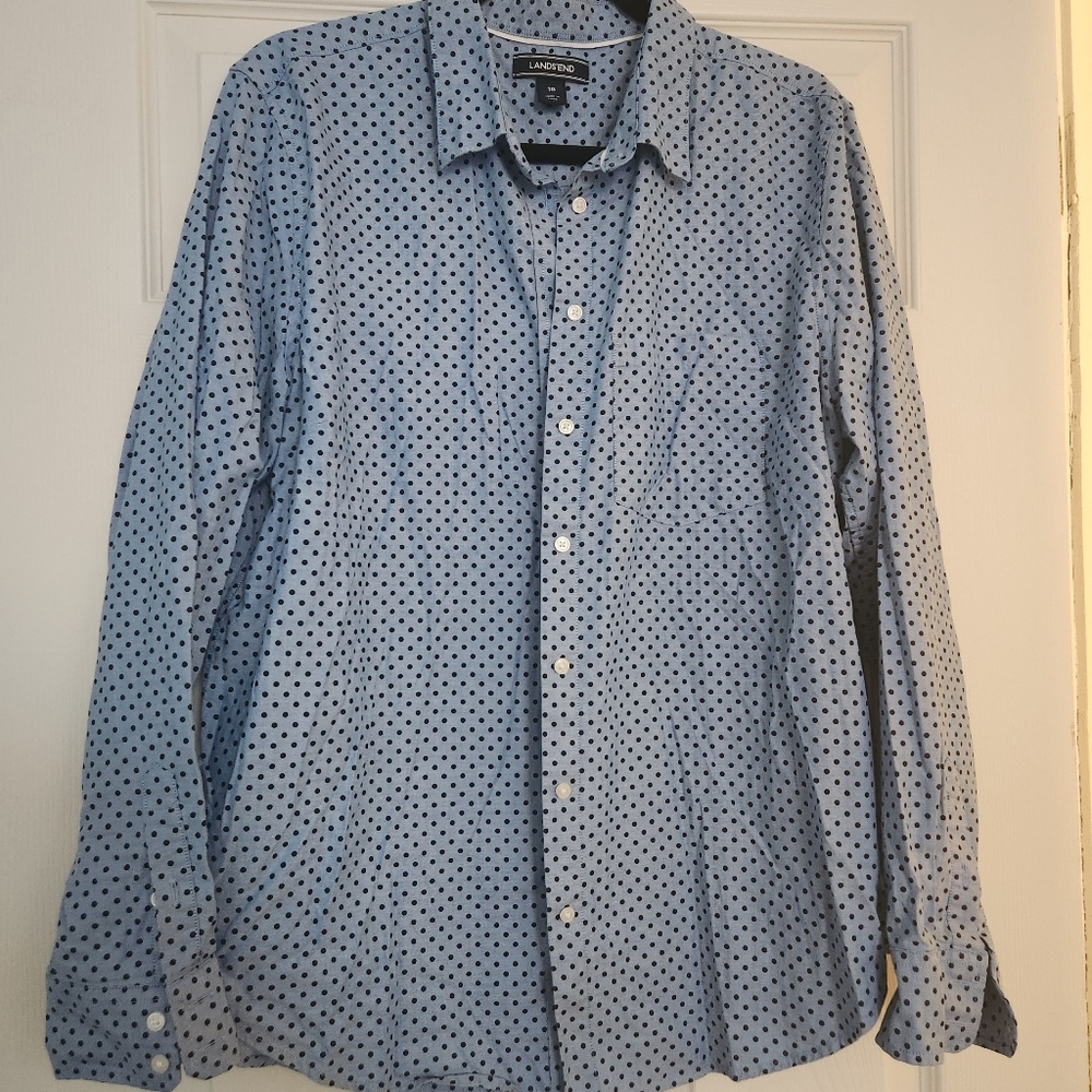 Polka Dot Button down